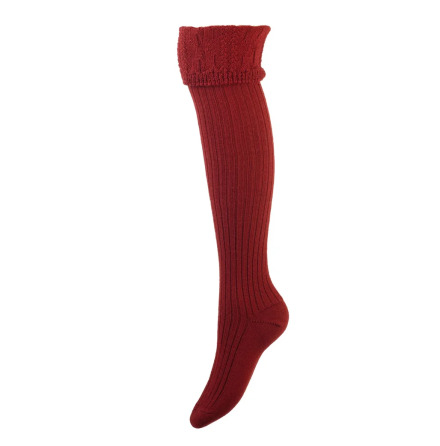 House of Cheviot Lady Glenmore Sock Chestnut