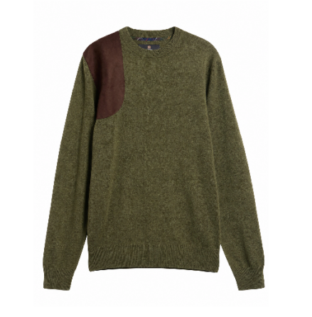 Barbour Whitworth Crewneck Sweater Sage