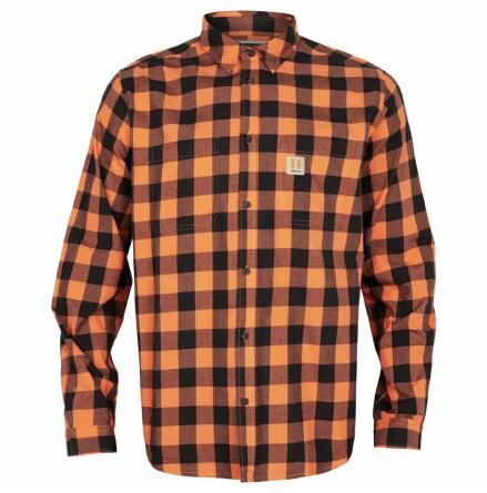 H�rkila Scandinavian Shirt Autumn Orange Check 