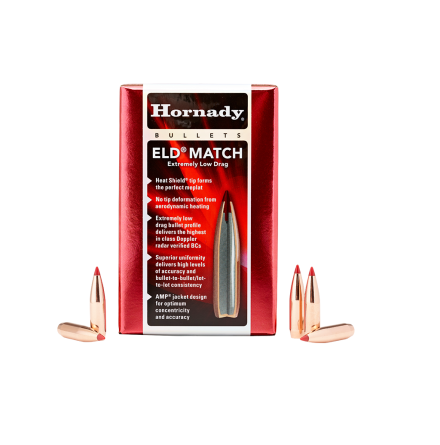 Hornady ELD MATCH 6,5mm 140gr 100st