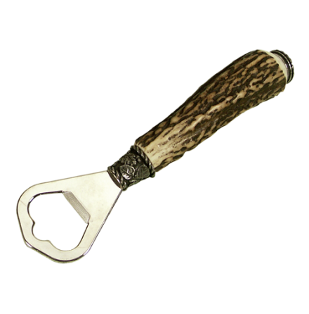 Bottle openers with horn