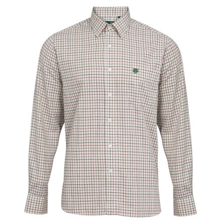 Alan Paine Ilkley Country Shirt Check Red
