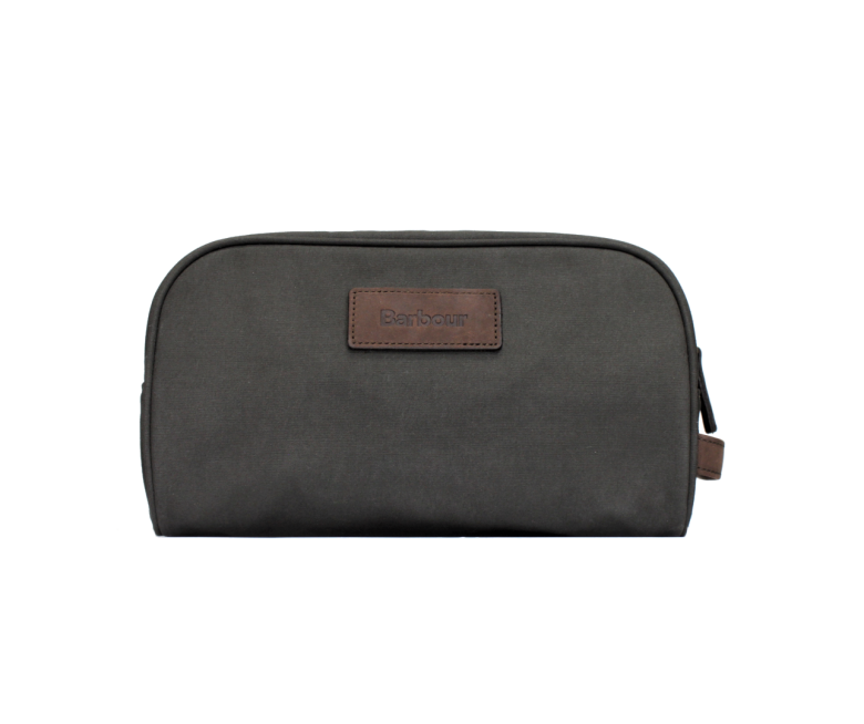 barbour drywax washbag