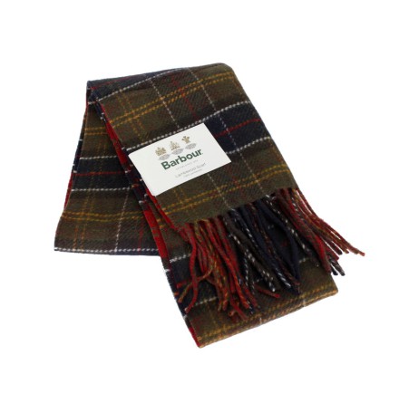 Barbour Reversible Tartan Scarf Cardinal/Classic