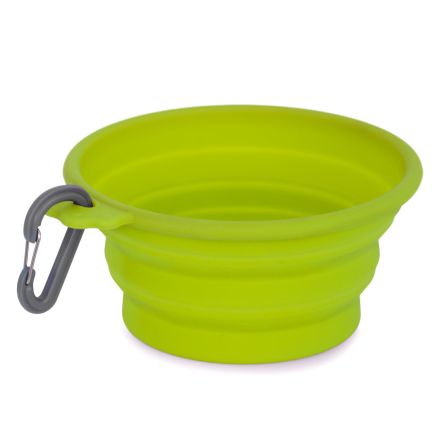 Dogman Silicone Pop-up Bowl, 750ml lime