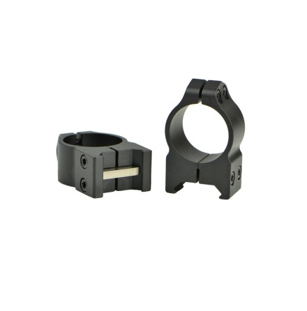 Warne 201M 1 inch Fixed Medium Matte Rings