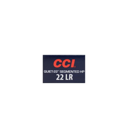CCI 22lr Quiet Segmented HP 40gr