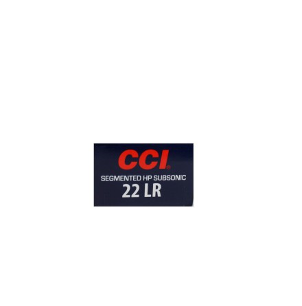 CCI 22lr Segmented HP Subsonic 40gr