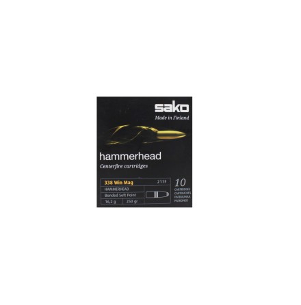 Sako .338WinMag Hammerhead 16,2g/ 250gr
