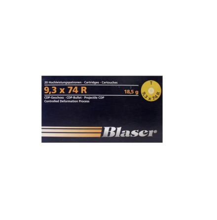 Blaser 9,3x74R CDP 18,5g/ 285gr