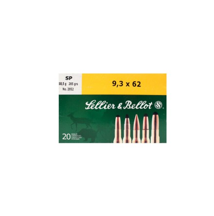 Sellier & Bellot 9,3x62 SP 286gr