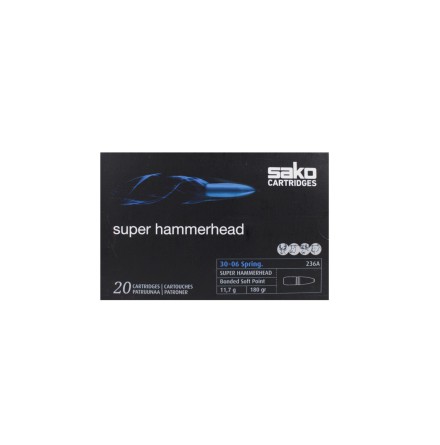 Sako .30-06 Super Hammerhead 11,7gr/ 180grain