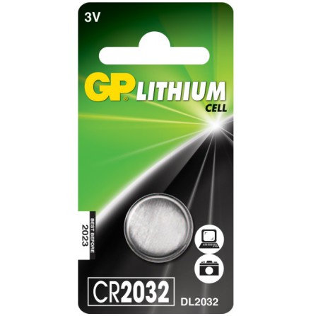 GP LITHIUM 3 V CR2032