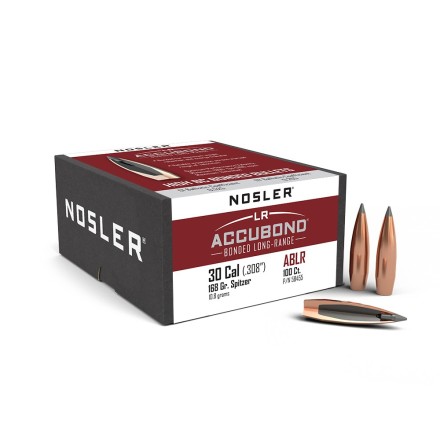 Nosler Accubond LR .30 168gr 100st