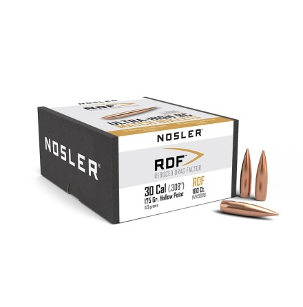 Nosler RDF .30 175gr 100st