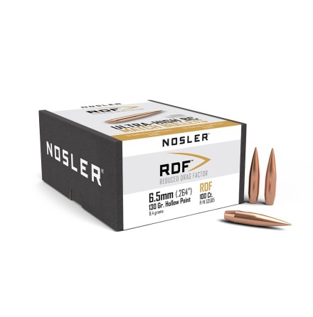 Nosler RDF 6,5mm/ .264 130gr 100st