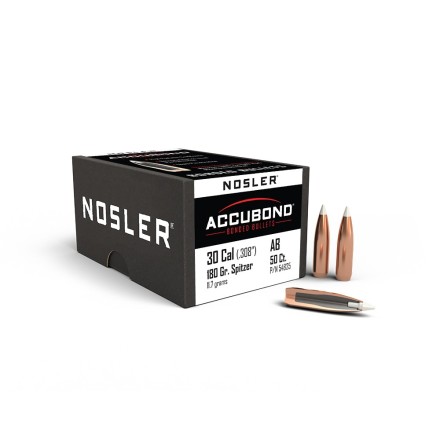 Nosler Accubond .30 180 gr 50st