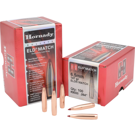 Hornady ELD MATCH 6,5mm 147gr 100st