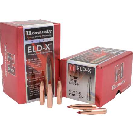 Hornady ELD X 7mm/.284 162gr 100st