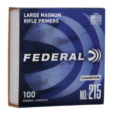 Federal primers 215 Large Rifle Magnum 