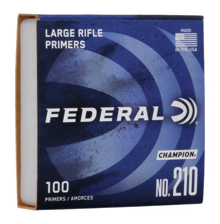 Federal Primers 210 Large Rifle 