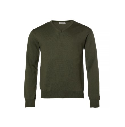 Chevalier V-neck Aston Pullover Pine Green MEN