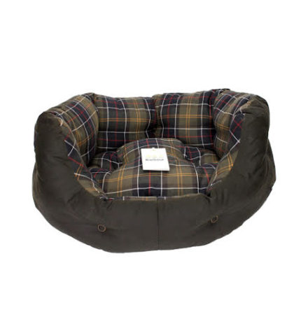 Barbour Wax Cotton Dog Bed 35"