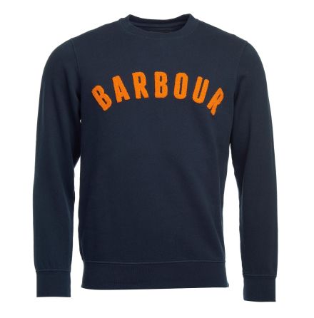 Barbour Prep Logo Crew, Navy
