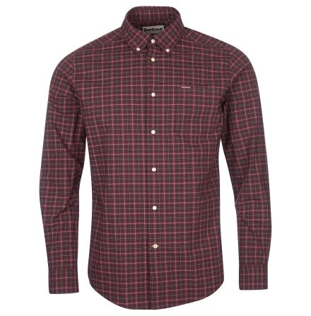 Barbour Lomond Tailored Shirt Winter Red 