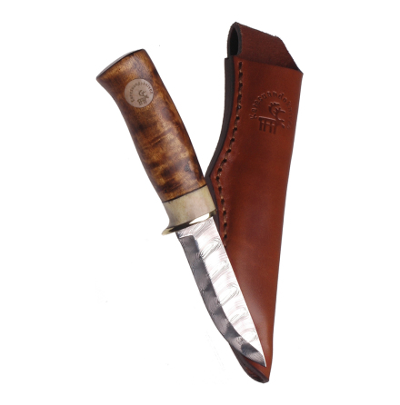 Karesuando Jaktkniv Bver 8 damasteel Dense Twist