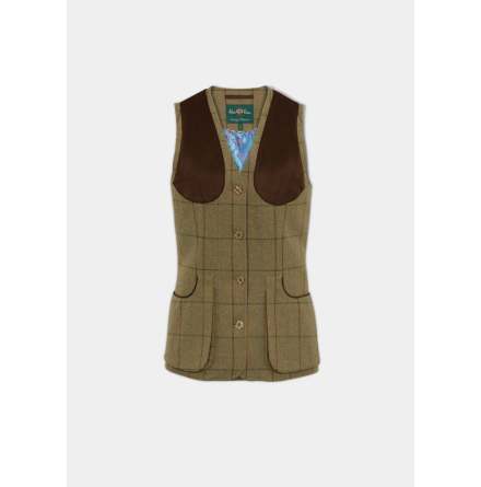 Alan Paine Combrook Ladies Shooting Waistcoat Lotus