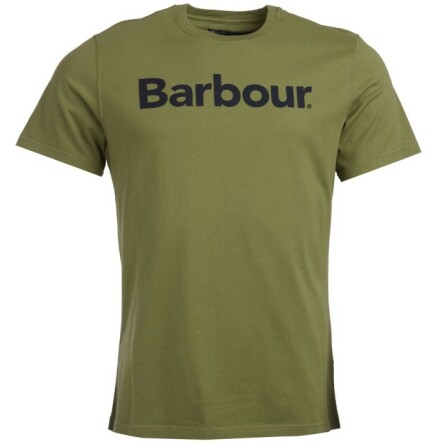 Barbour Logo Tee Burnt Olive