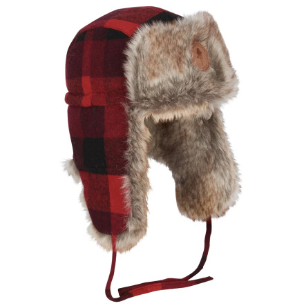 Pinewood Classic Checked Fur Mssa Red/Black 