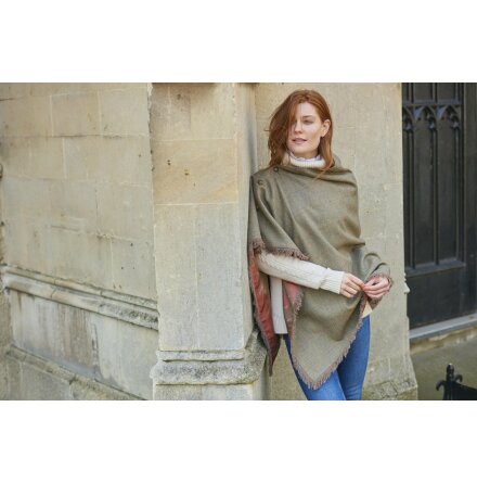Dubarry Hazelwood Tweed Poncho Burren