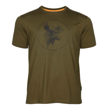 Pinewood Moose T-shirt Green 