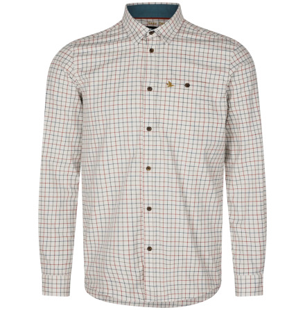 Seeland Oxford Skytteskjorta Grape/Terracotta