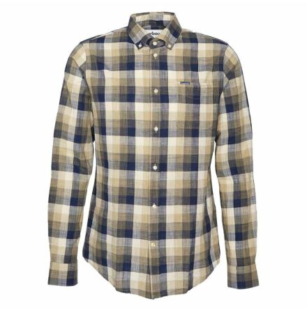 Barbour Hillroad Tailored Shirt Olive 