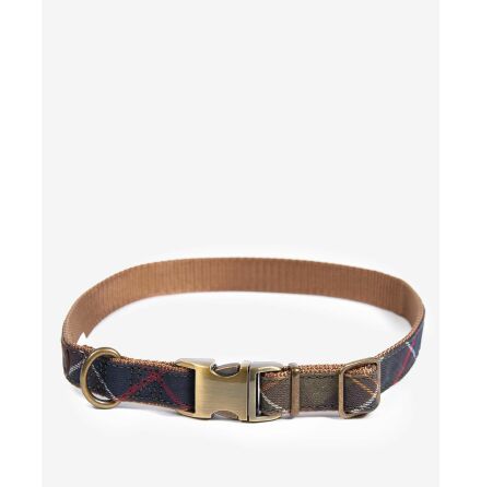 Barbour Classic Tartan Webbing Collar Small
