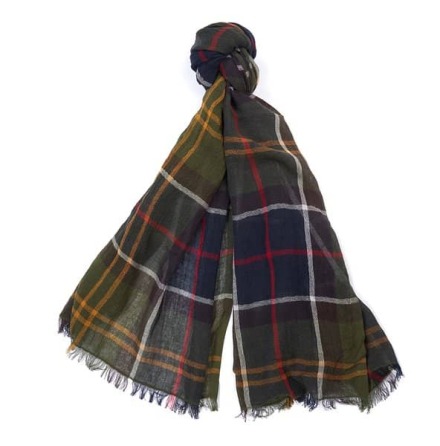 Barbour Welton Tartan Scarf Classic Tartan