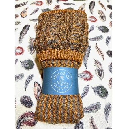 House of Cheviot Reiver Sock Honeysuckle 