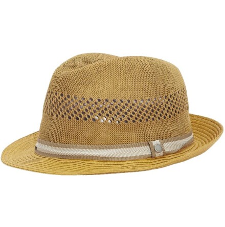 Barbour Craster Trilby Hat Summer Hat Dk Tan 