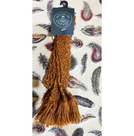 House of Cheviot Basket Weave Garter Ties Honeysuckle