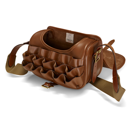 Croots Byland Leather Loaders Bag Tan