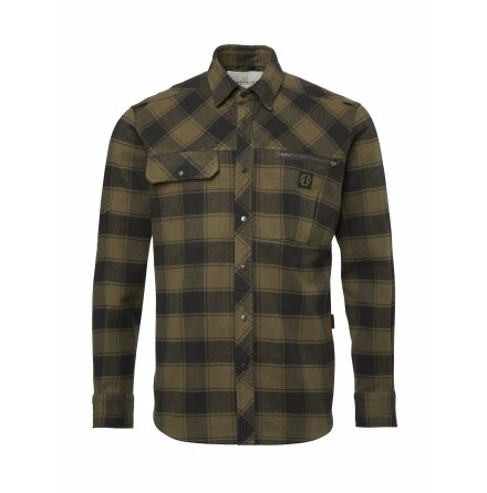 Chevalier Raptor Heavy Flannel Shirt Brown